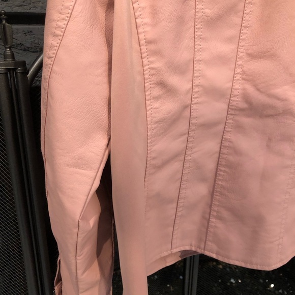 Baccini Lined Leather-like Jacket - Picture 5 of 6